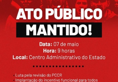 Mantido Ato sindical após assembleia com categorias